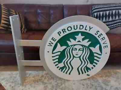 "SUPER RARE" Starbucks store sign - Sold on eBay Dec 16, 2021 for $300.00