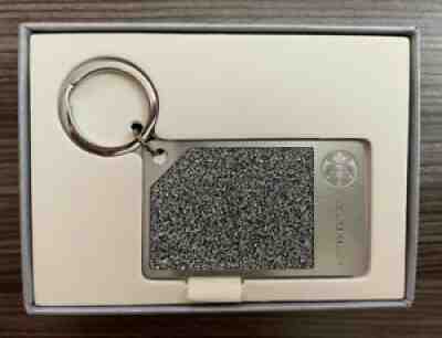 Starbucks 2015 LE Gift Card Keychain w/ Sparkling SILVER Swarovski Crystals $0 - Sold on eBay Dec 22, 2021 for $300.00