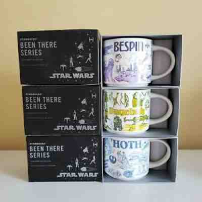 2020 Starbucks Been There Star Wars Series Set of 3 Mugs Hoth Bespin Dagobah NEW - Sold on eBay Dec 21, 2021 for $299.99