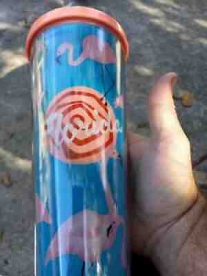 Starbucks 2014 Florida Pink Flamingo Red Dot Travel Tumbler Venti Cold Cup - Sold on eBay Dec 23, 2021 for $232.50