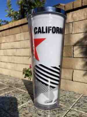 Starbucks 2014 California Bear Red Star Tumbler Venti Acrylic Cold Cup Rare New - Sold on eBay Jan 02, 2022 for $219.00