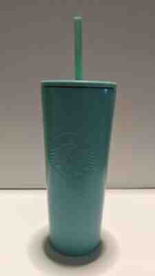 Starbucks 16oz Tiffany Blue Tumbler Cup | Stainless Steel | Brand New - Sold on eBay Dec 08, 2021 for $203.57