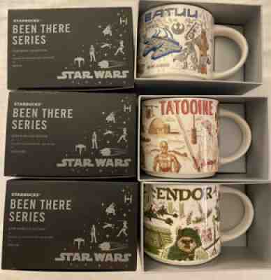 Starbucks Star Wars Mug Set Been There Batuu Tatooine Endor Disney Parks DIS11 - Sold on eBay Dec 19, 2021 for $149.99