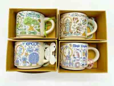 Disney Parks Starbucks WDW 50th Anniversary Mug ORNAMENT Set All Four Parks 2021 - Sold on eBay Dec 30, 2021 for $149.99