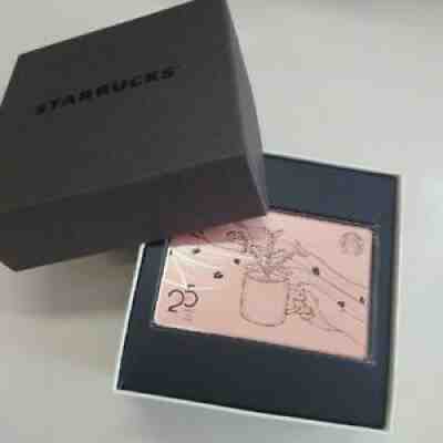 Starbucks card 2021 Limited Edition 25Years Anniversary - Sold on eBay Dec 16, 2021 for $137.99