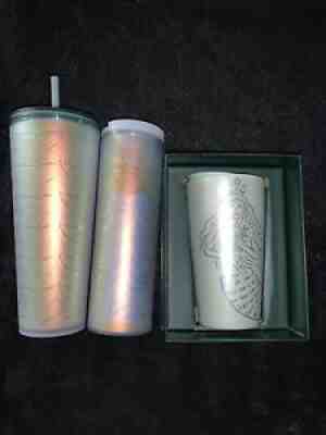 Starbucks Mermaid Collection Cups - Sold on eBay Dec 20, 2021 for $130.00