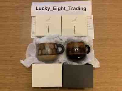 Starbucks Japan Wood Mug 2 Set Urushi Hida Takayama Jimoto Series Gifu - Sold on eBay Jan 03, 2022 for $213.56