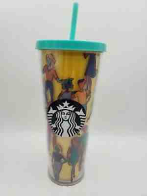 Starbucks Summer Community People 24oz Tumbler RARE HTF EUC - Sold on eBay Jan 05, 2022 for $159.95