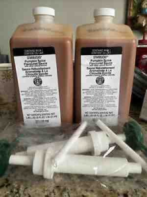 starbucks pumpkin spice sauce and syrup - Sold on eBay Jan 07, 2022 for $130.00