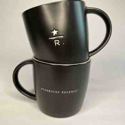 Starbucks Reserve 2011 Black and White Coffee Mugs Set of Six - Sold on eBay Jan 07, 2022 for $124.62