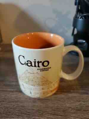Starbucks CAIRO Icon Series Mug 2015 MIT w SKU, 16 oz Discontinued Pyramid Egypt - Sold on eBay Jan 07, 2022 for $124.00