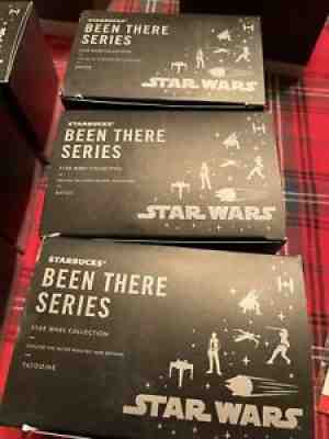 NEW Star Wars Starbucks Been There Series Mug Set Of 3 Tatooine, Batuu & Endor - Sold on eBay Dec 30, 2021 for $120.00