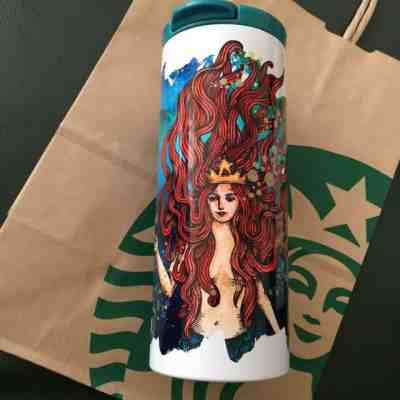 starbucks japan 2017 anniversary siren staineless steel tumbler - Sold on eBay Jan 04, 2022 for $111.31