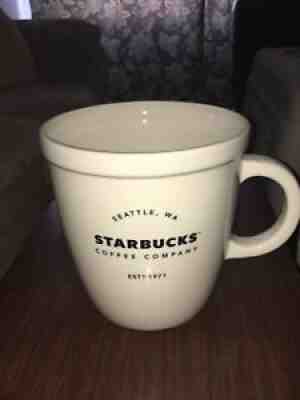 GIANT STARBUCKS COFFEE MUG CUP VERY HARD TO FIND!!! 10 IN TALL 10 IN WIDE NIB!!! - Sold on eBay Jan 15, 2022 for $209.50