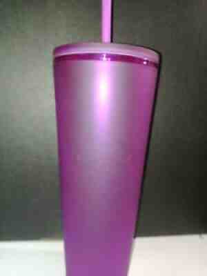 starbucks soft touch tumbler venti Purple 2022 - Sold on eBay Jan 08, 2022 for $110.00