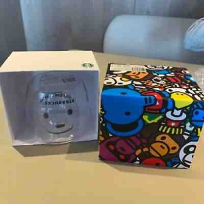 Starbucks Baby Milo Bathing Ape glass Mug limited Edition Japan Hong Kong - Sold on eBay Dec 26, 2021 for $109.99