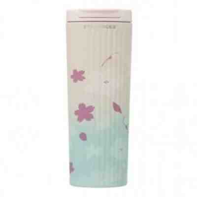 Starbucks SAKURA2021 Stainless Tumbler Pleated 473ml Japan Limited Item - Sold on eBay Dec 16, 2021 for $109.50