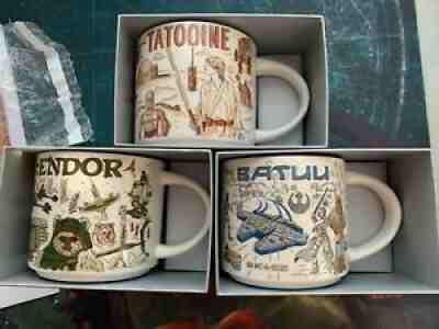 Star Wars Starbucks Been There Mugs - Sold on eBay Dec 17, 2021 for $107.50