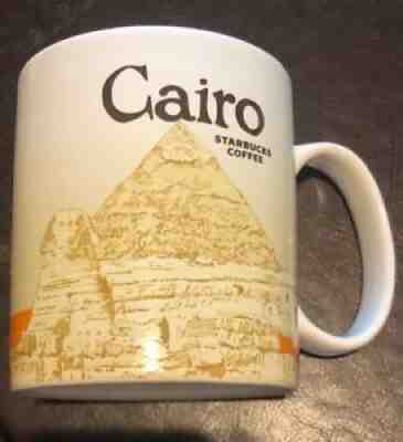 Starbucks CAIRO Icon Series Mug 2015 MIT w SKU, 16 oz Discontinued Pyramid Egypt - Sold on eBay Dec 22, 2021 for $105.00