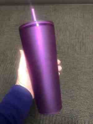 Starbucks purple soft touch tumbler - Sold on eBay Jan 07, 2022 for $105.00
