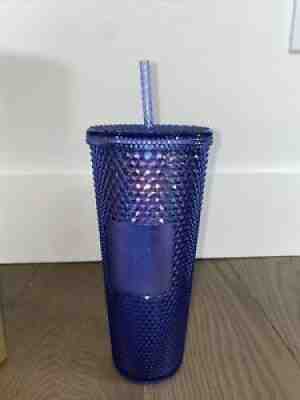 Walt Disney World 50th Anniversary Studded Blue Tumbler Cup 2021 Starbucks New - Sold on eBay Jan 09, 2022 for $100.00