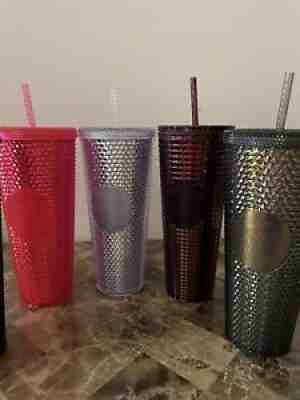 Starbucks Venti Studded Tumbler - Lot Of 4 - Sold on eBay Dec 31, 2021 for $99.99