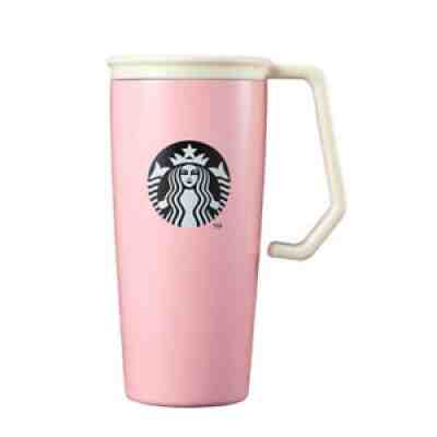 Starbucks Korea SS Chubby handle pink tumbler 473ml 2020 Autumn Limited - Sold on eBay Jan 03, 2022 for $99.99