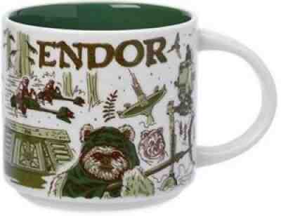 Disney Starbucks Been There Star Wars Endor Ceramic Coffee Mug BNIB - Sold on eBay Dec 20, 2021 for $99.00