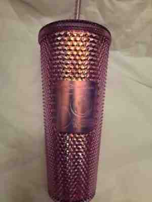 Walt Disney World 50th Anniversary Geometric Starbucks Tumbler with Straw Pink - Sold on eBay Jan 03, 2022 for $94.99