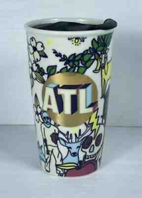 Starbucks ATL Atlanta Zombie Ceramic Travel Tumbler Walking Dead 12 Oz - Sold on eBay Dec 15, 2021 for $89.00