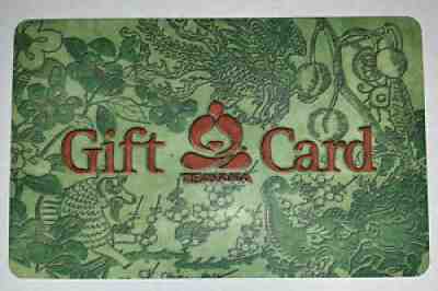 Teavana Green + Mint Green + Pink Gift Cards Pre Starbucks 2014 - Sold on eBay Jan 18, 2022 for $210.00