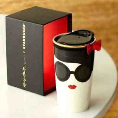 RARE Starbucks Tumbler Alice Olivia Face Double Wall 355ml Exclusive - Sold on eBay Dec 25, 2021 for $88.89