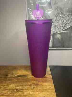 Starbucks purple soft touch venti tumbler 2022 - Sold on eBay Jan 05, 2022 for $85.00