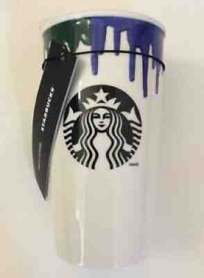 Starbucks Band Of Outsiders Rainbow Drip Ceramic Double Wall Cup Mug Limited New - Sold on eBay Jan 14, 2022 for $82.00