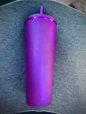 Starbucks 2022 Soft Touch Venti Purple tumbler - Sold on eBay Jan 11, 2022 for $80.00