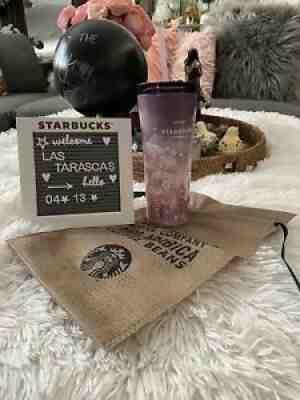 Starbucks Korea 2021 SS Blossom Road Phinney Cold Cup Venti Small Scratch - Sold on eBay Dec 16, 2021 for $79.99