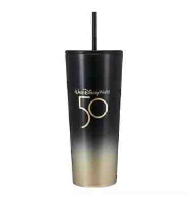 Walt Disney World 50th Anniversary Starbucks Stainless Steel Tumbler - Sold on eBay Dec 17, 2021 for $79.99