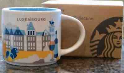NWT Starbucks LUXEMBOURG You Are Here YAH Collector Series Mug with SKU
