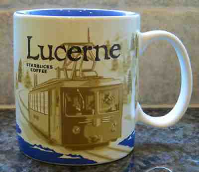 NWT Starbucks LUCERNE Switzerland  Icon City Collector Mug with SKU - Sold on eBay Dec 26, 2021 for $79.99