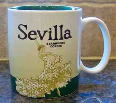 NWT Starbucks SEVILLA Spain  Global Icon City Collector Series Mug with SKU - Sold on eBay Jan 01, 2022 for $79.99