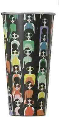 Starbucks Stainless steel tumbler designed by alice + Olivia 16oz Rainbow Face - Sold on eBay Jan 02, 2022 for $79.99