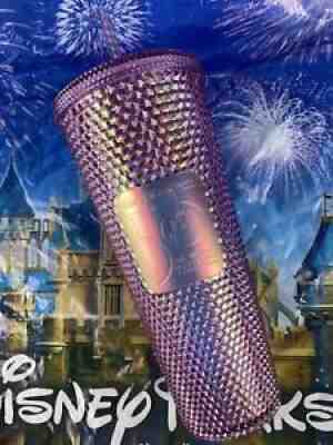 Walt Disney World 50th Anniversary Geometric Starbucks Tumbler with Straw Pink - Sold on eBay Jan 03, 2022 for $79.99