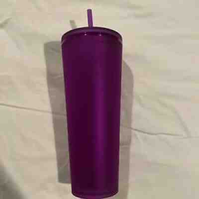 Starbucks 2022 Soft Touch Venti Purple tumbler - Sold on eBay Jan 06, 2022 for $79.99