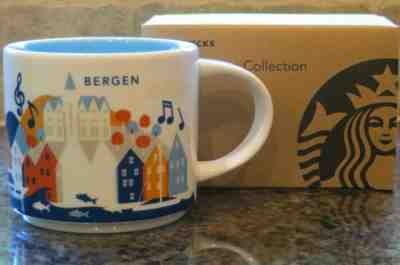 NWT Starbucks BERGEN Norway  You Are Here YAH Collector Series Mug with SKU - Sold on eBay Jan 07, 2022 for $79.99