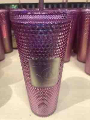 Walt Disney World 50th Anniversary Geometric Starbucks Tumbler with Straw Pink - Sold on eBay Jan 14, 2022 for $79.99