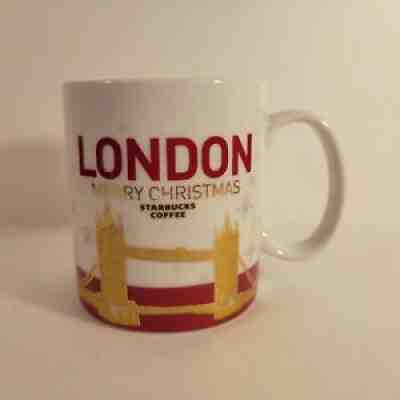 Starbucks 2010 Merry Christmas London UK Global Icon 16oz mug cup Original â?? - Sold on eBay Dec 30, 2021 for $79.95