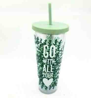 Rare Starbucks Go With All Your Heart 2017 Cold Tumbler 24 Oz - Sold on eBay Jan 10, 2022 for $79.95