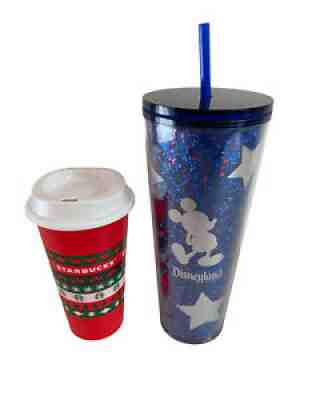 NEW Starbucks Holiday Hot Cup & Disneyland Wishes Come True Tumbler 2020 Set. - Sold on eBay Jan 19, 2022 for $79.94