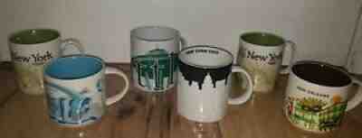 LOT OF 6 Starbucks mug New York Orleans City Niagra 2012 Skyline icon Seattle - Sold on eBay Jan 22, 2022 for $114.99