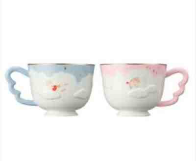 Starbucks Korea Cupid couple blue pink mug 355 ml 2021 Valentine's Day - Sold on eBay Jan 06, 2022 for $95.90
